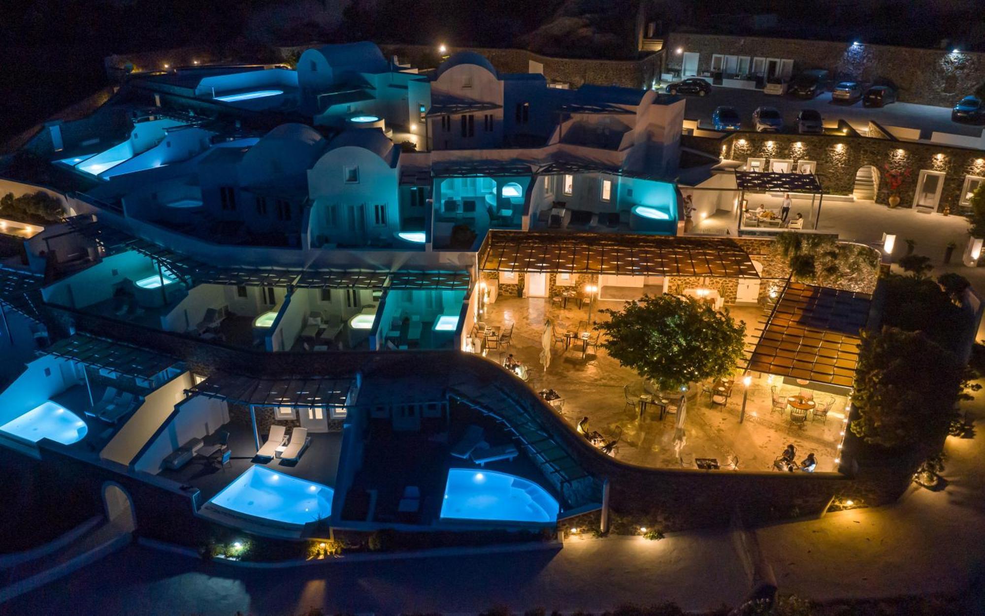 Amber Light Villas Imerovigli  Bagian luar foto